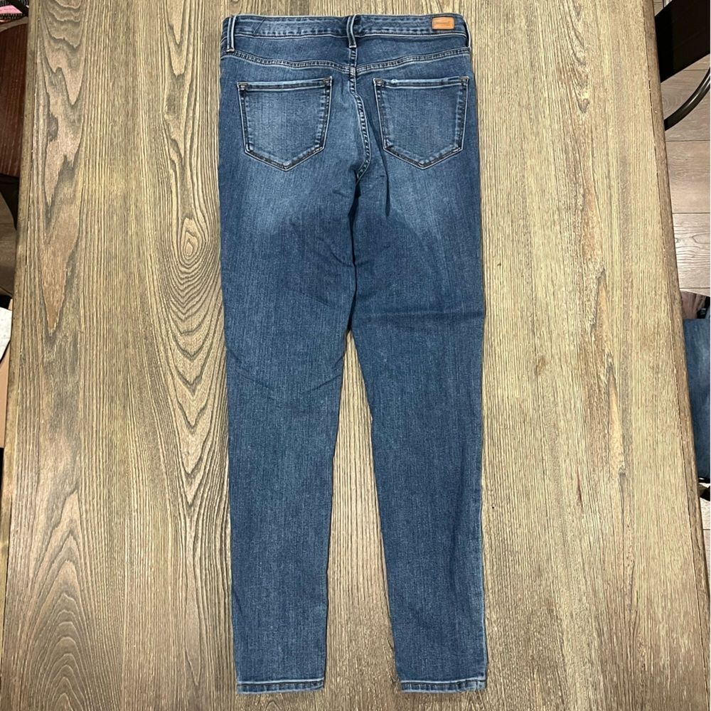 Skinnygirl Womens Broadway High Rise Skinny Jeans Medium Wash Blue Size 27/4 - Picture 10 of 12